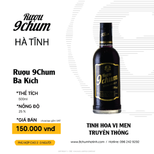 RƯỢU 9CHUM BA KÍCH